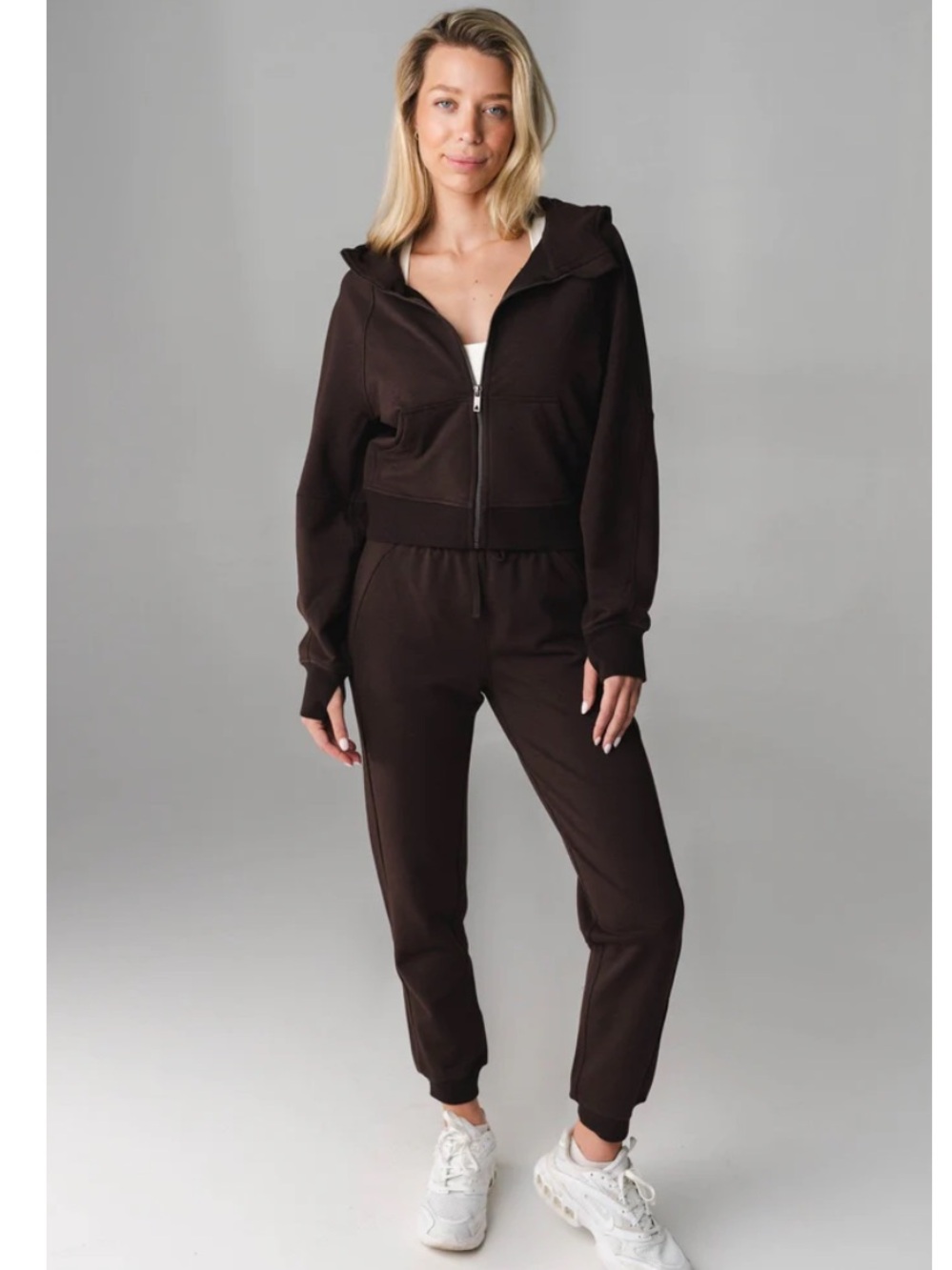 Vitality Women’s Studio Jogger - Espresso Marl